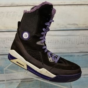 Nike Air Jordan Sneaker Brown Boots Girls Size 7Y